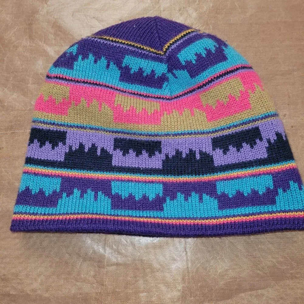 Patagonia Vintage 1988 Capilene Wool Hat - Picture 1 of 5